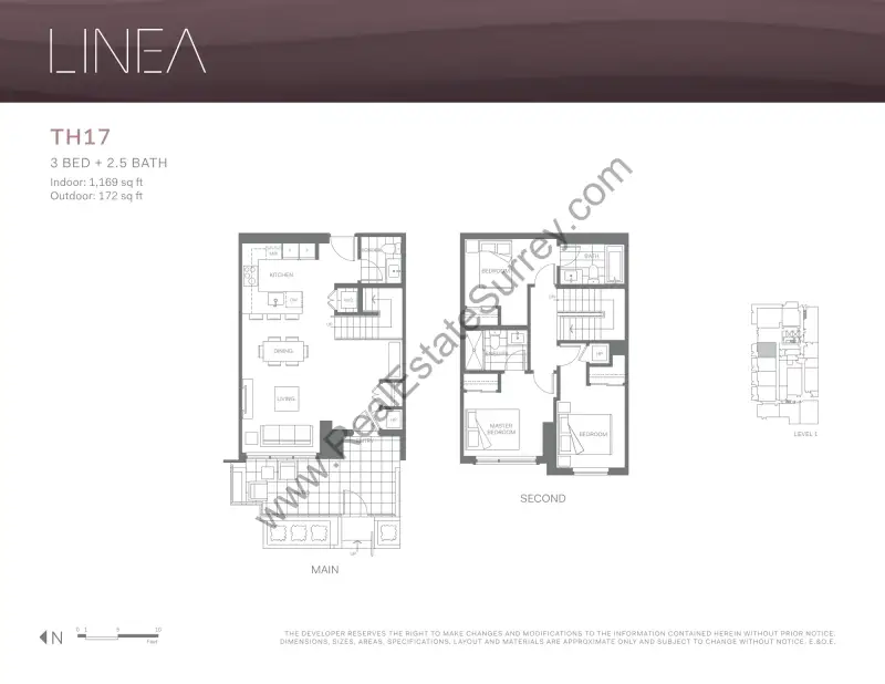 Linea Linea Surrey Floorplans floor plan