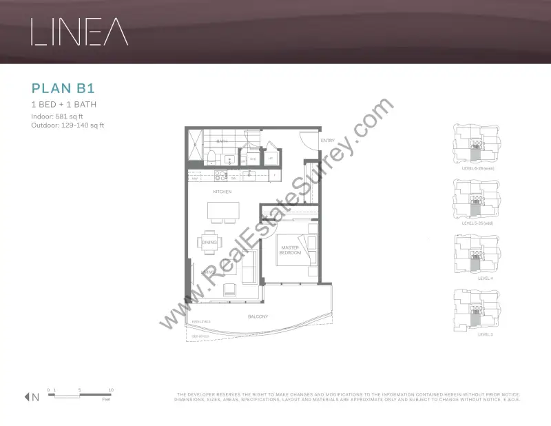 Linea Linea Surrey Floorplans floor plan
