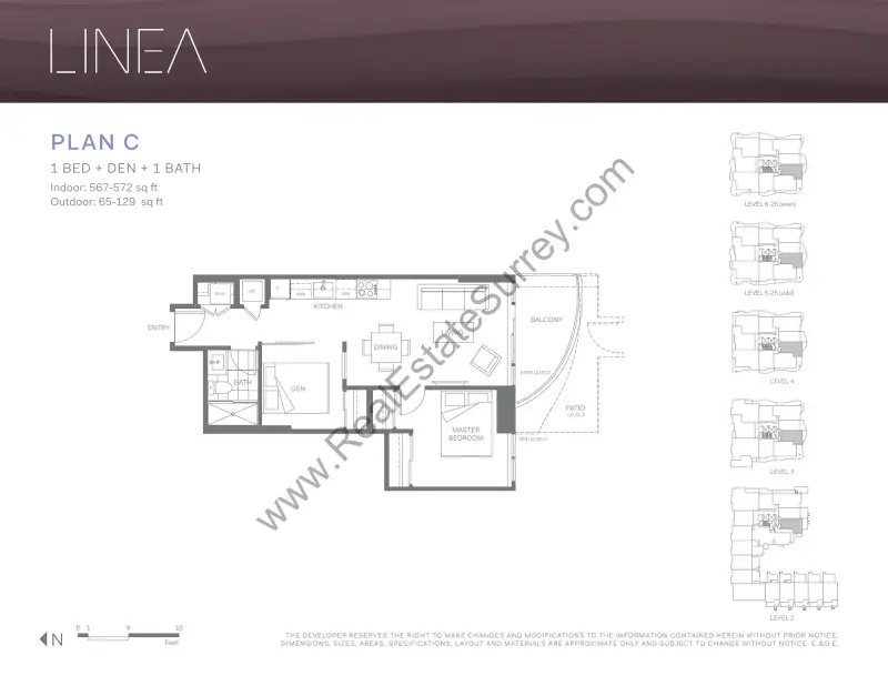 Linea Linea Surrey Floorplans floor plan