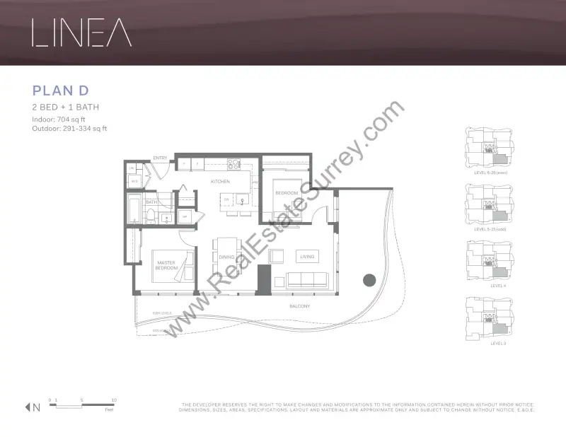 Linea Linea Surrey Floorplans floor plan