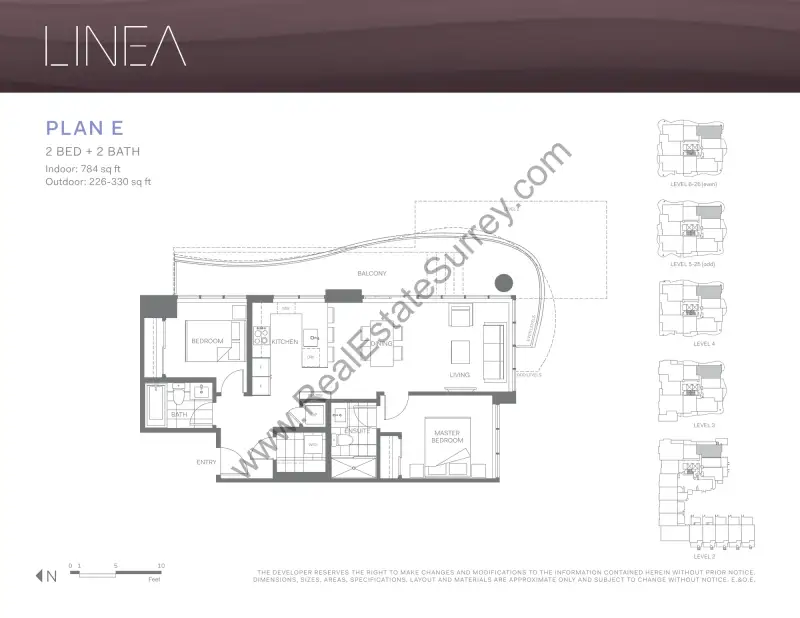 Linea Linea Surrey Floorplans floor plan