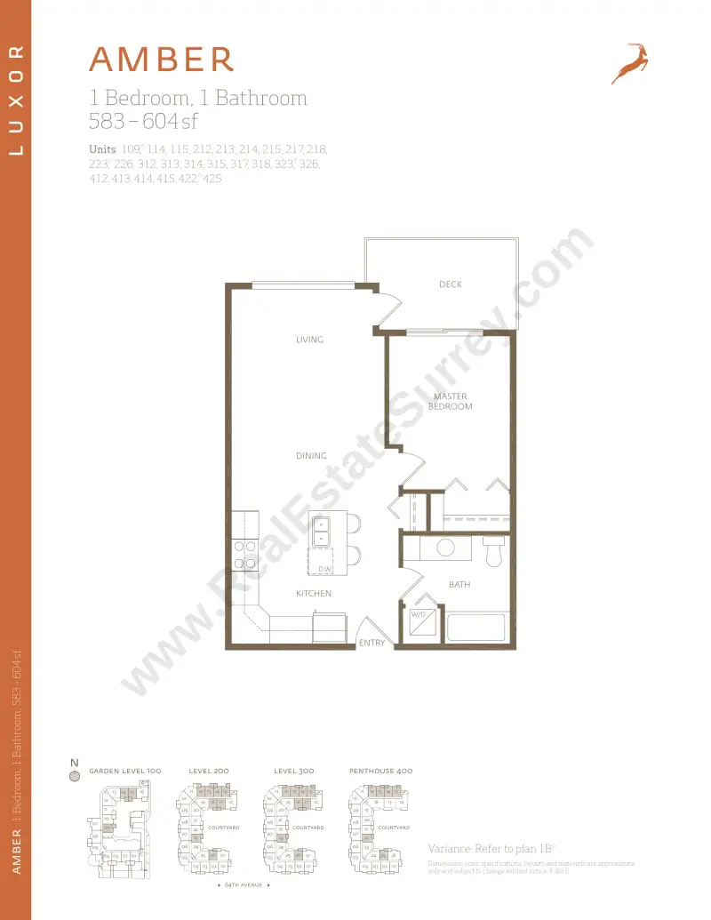Luxor Luxor floor plan
