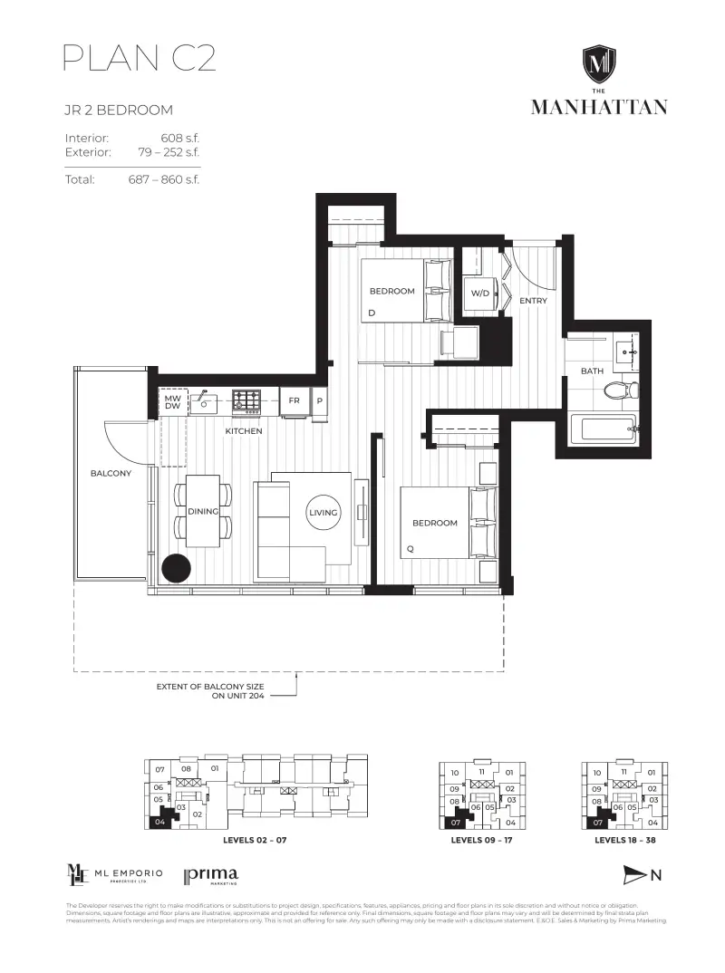 Manhattan Manhattan Surrey floor plan