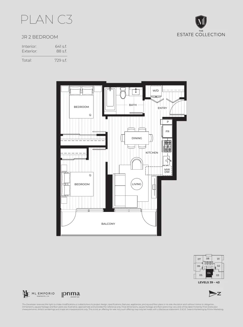 Manhattan Manhattan Surrey floor plan