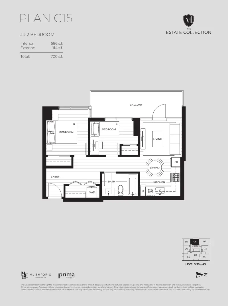 Manhattan Manhattan Surrey floor plan