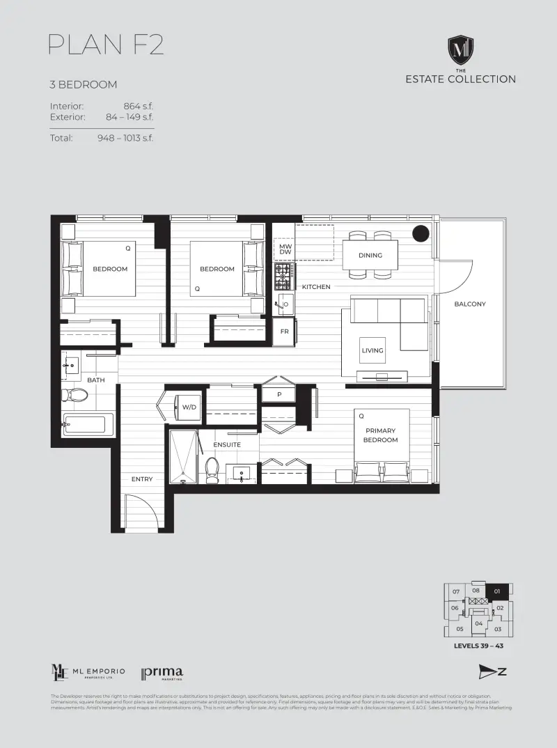 Manhattan Manhattan Surrey floor plan