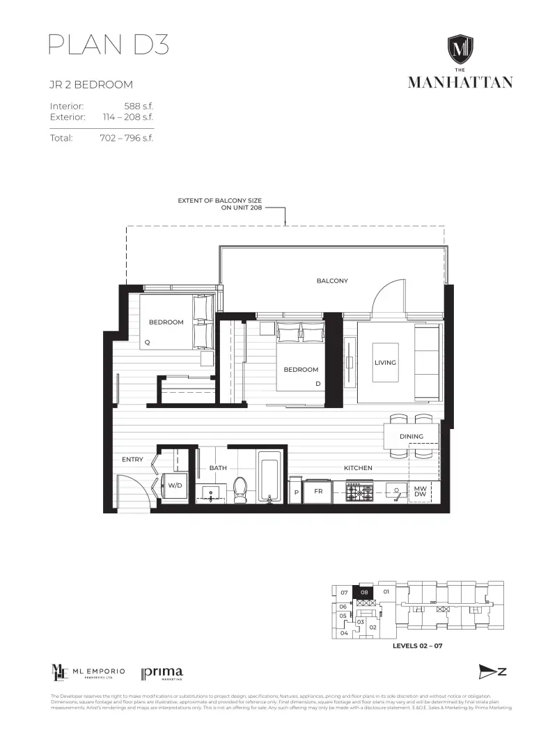 Manhattan Manhattan Surrey floor plan