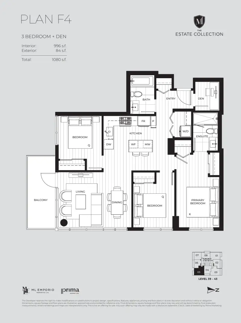 Manhattan Manhattan Surrey floor plan