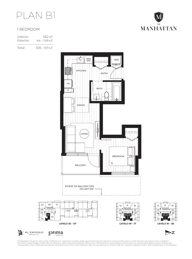Manhattan Manhattan Surrey floor plan
