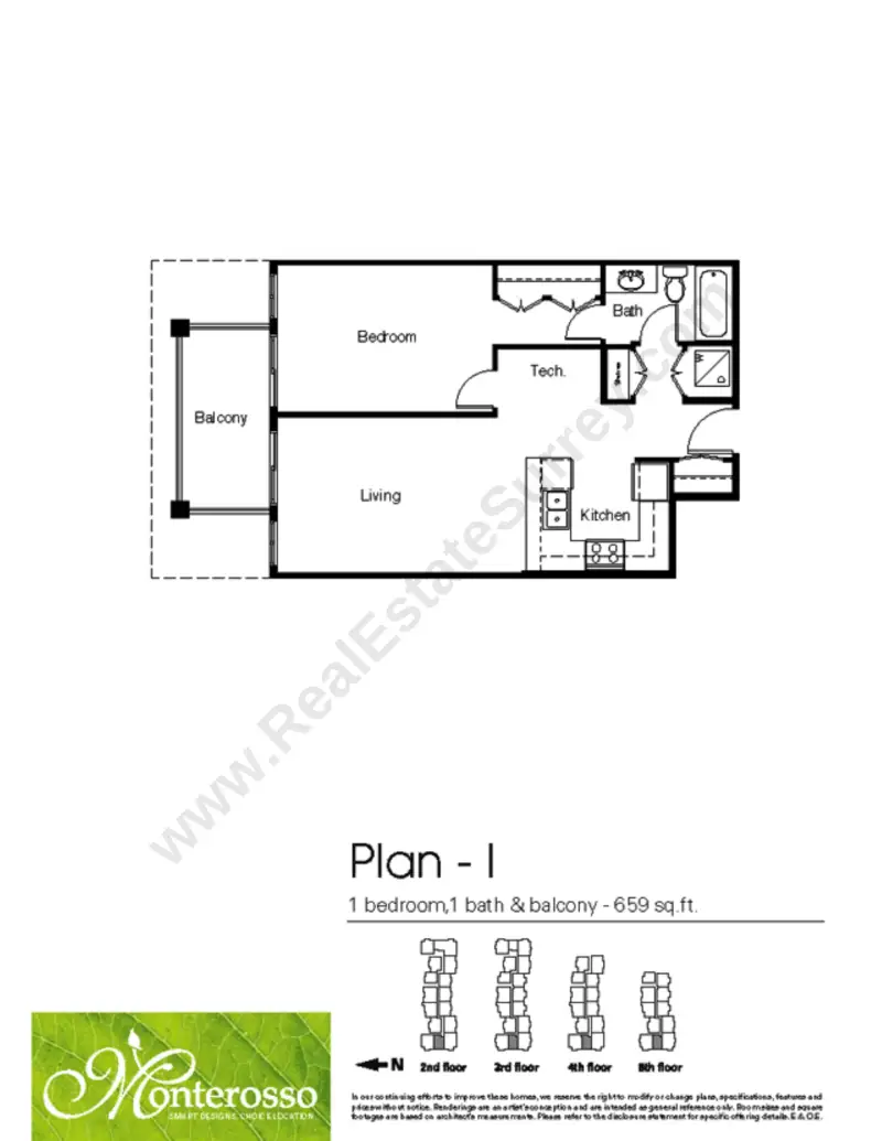 Monterosso Monterosso floor plan