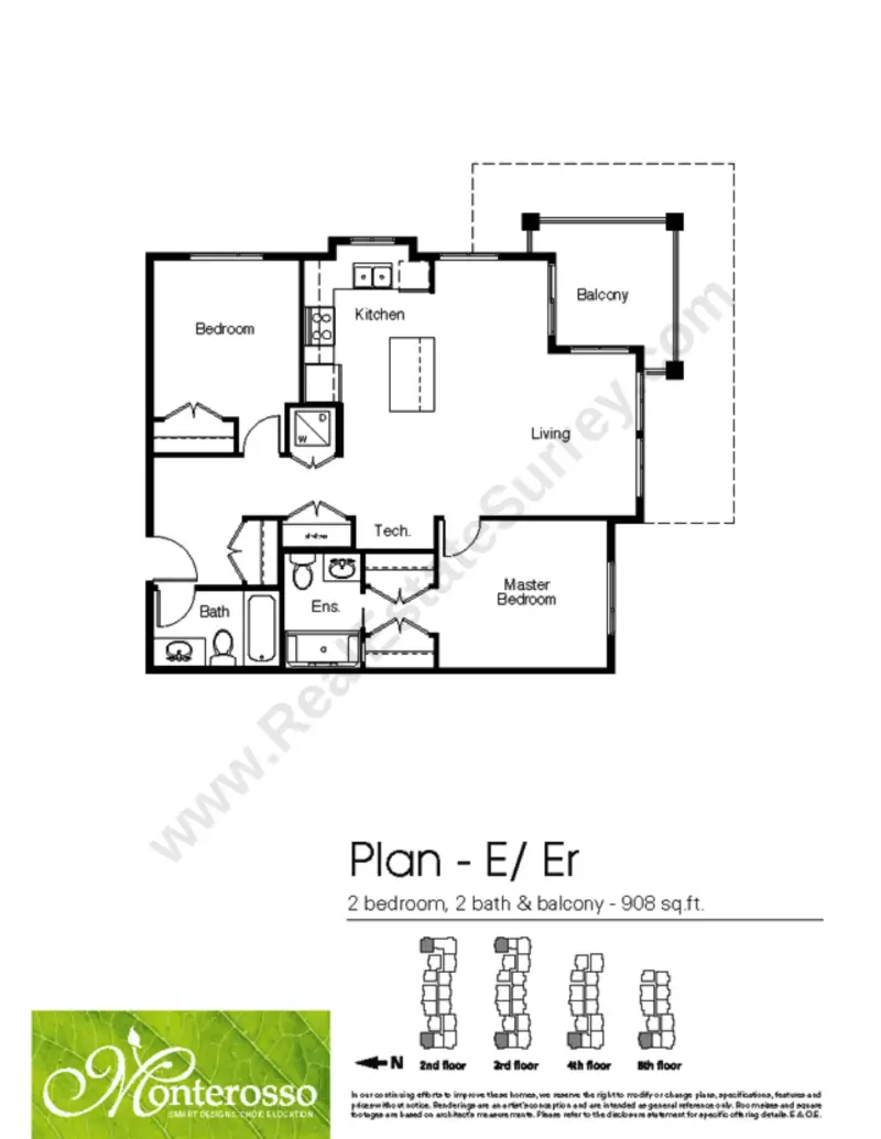 Monterosso Monterosso floor plan