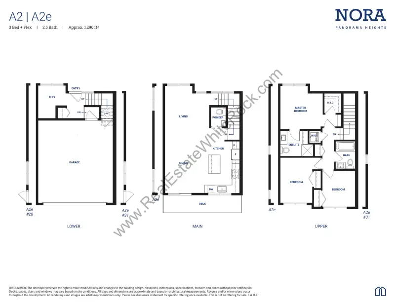 Nora Nora Surrey Townhomes Floorplans floor plan