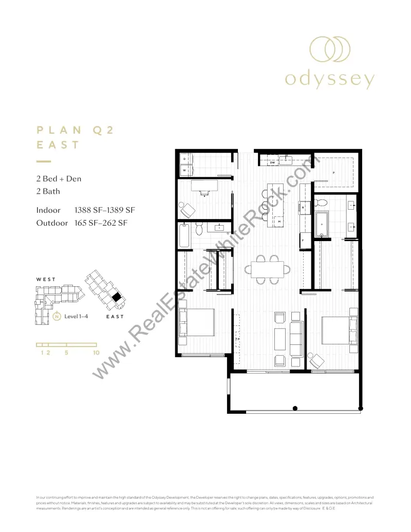 Odyssey Odyssey South Surrey Floorplans floor plan