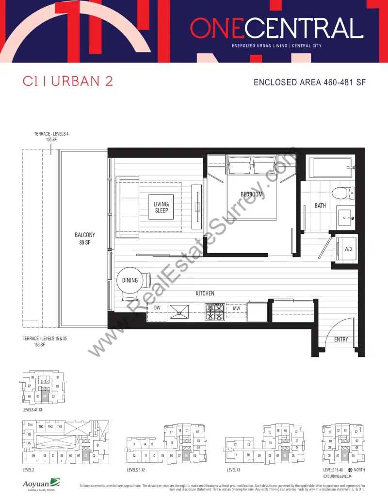 One Central One Central Floor Plans floor plan