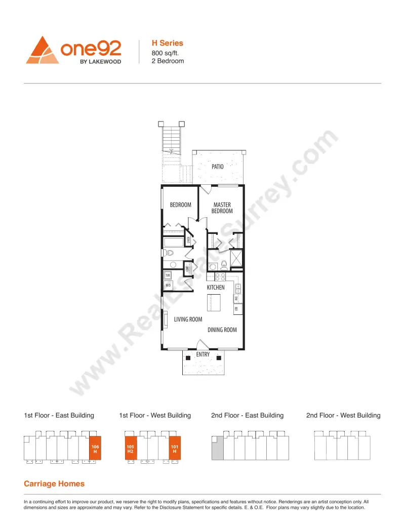 One92 One92 floor plan