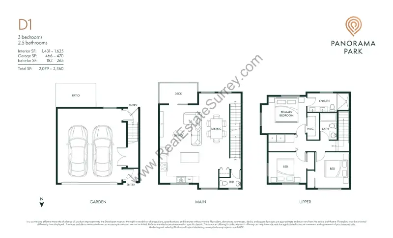 Panorama Park Panorama Park Townhomes Floorplans floor plan