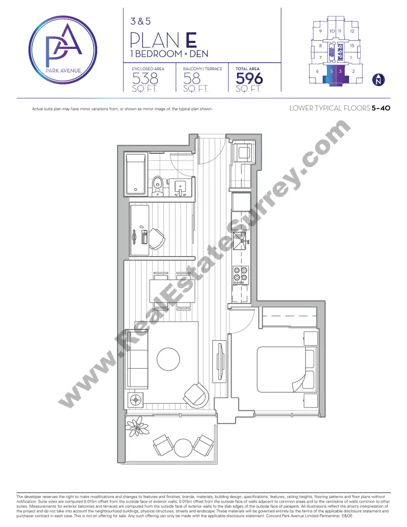Park Avenue Park Avenue floor plan