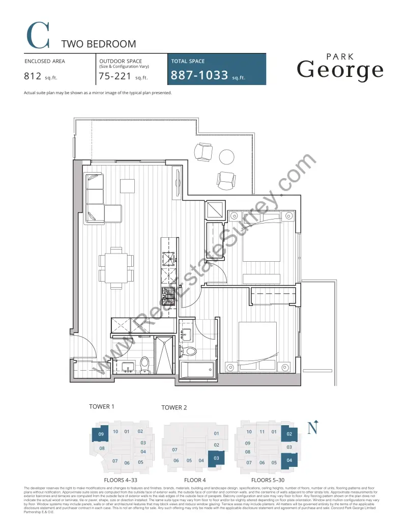 Park George Park George Floorplans floor plan