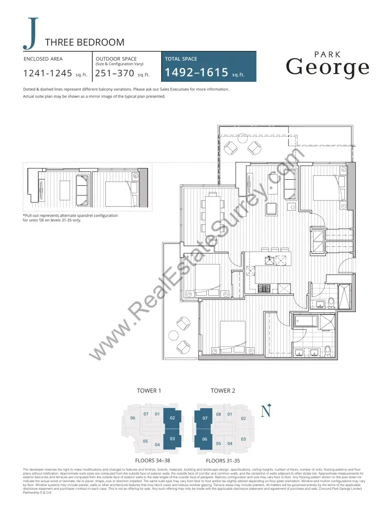 Park George Park George Floorplans floor plan