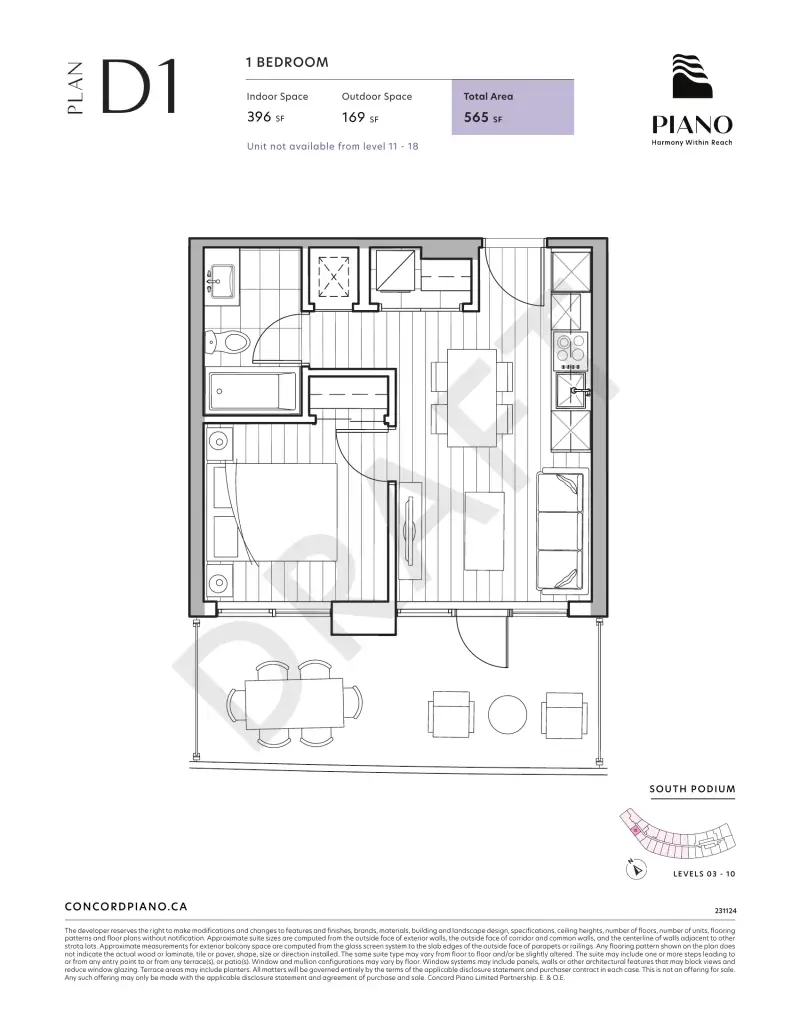 Piano Piano Surrey Floorplans floor plan