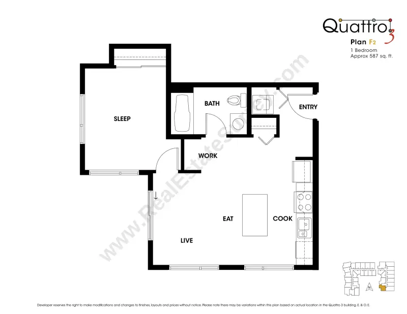 Quattro 3 Quattro 3 floor plan