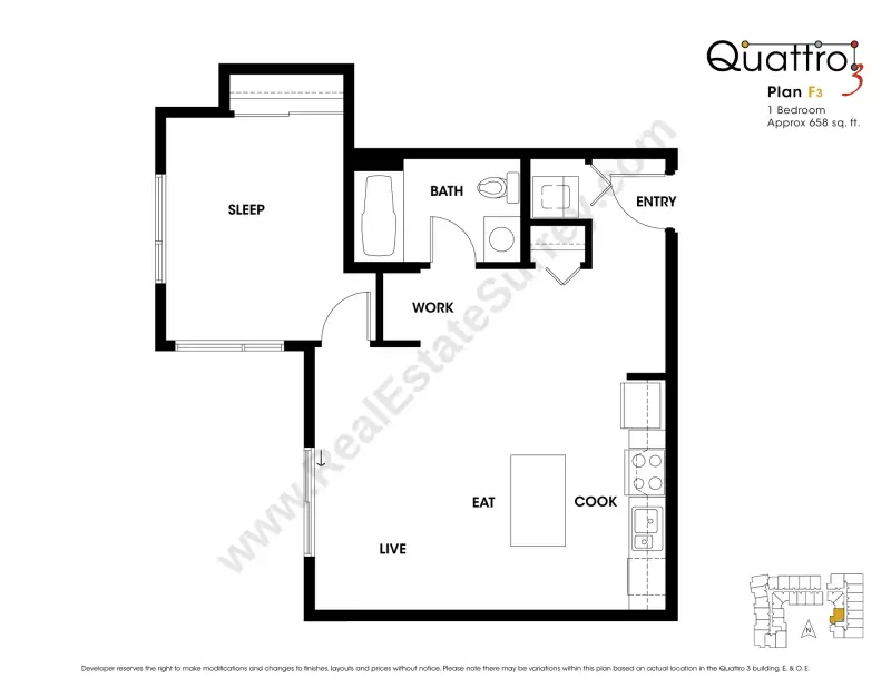 Quattro 3 Quattro 3 floor plan