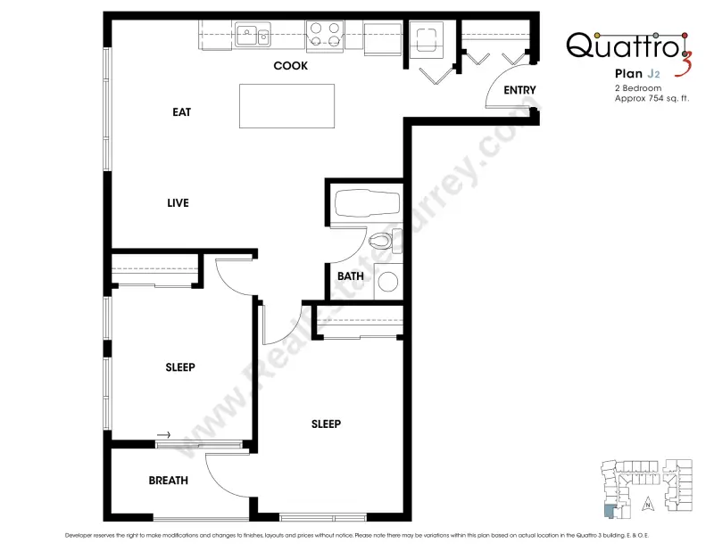 Quattro 3 Quattro 3 floor plan