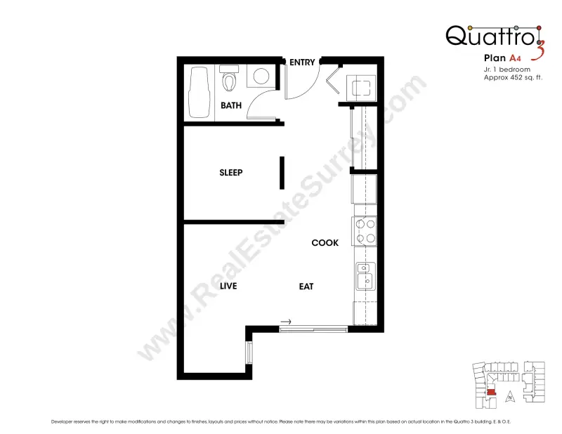 Quattro 3 Quattro 3 floor plan