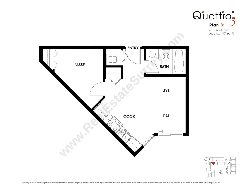Quattro 3 Quattro 3 floor plan