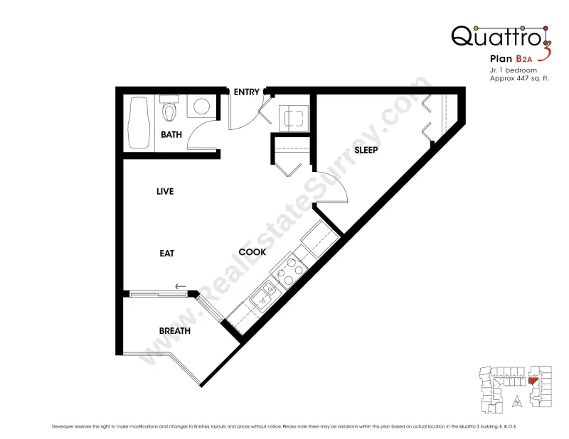 Quattro 3 Quattro 3 floor plan