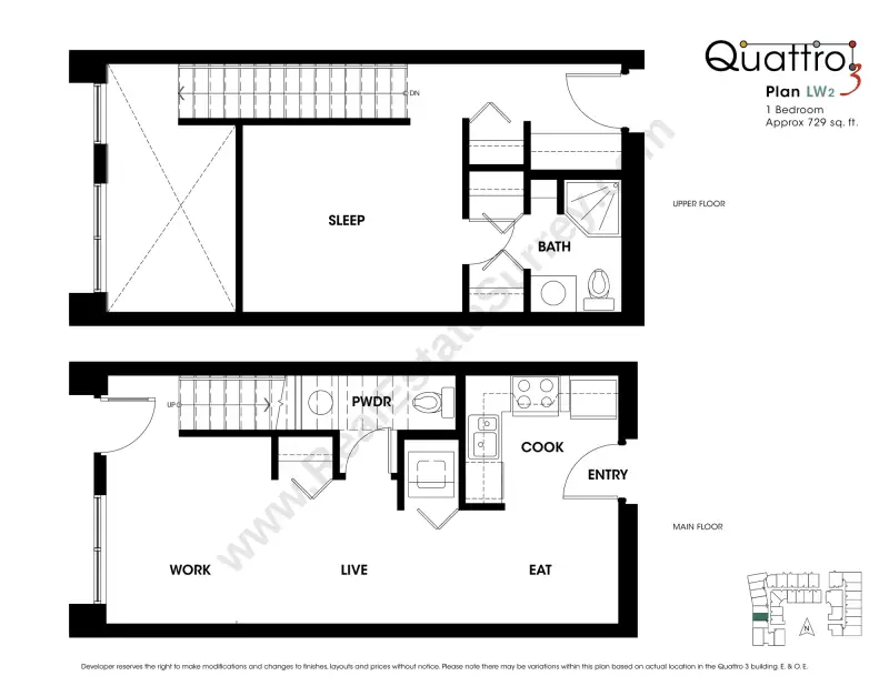 Quattro 3 Quattro 3 floor plan