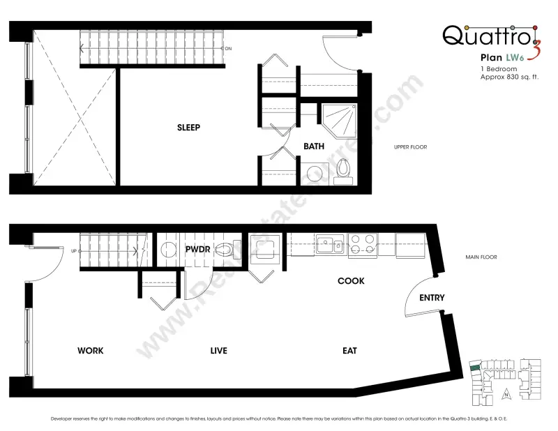 Quattro 3 Quattro 3 floor plan