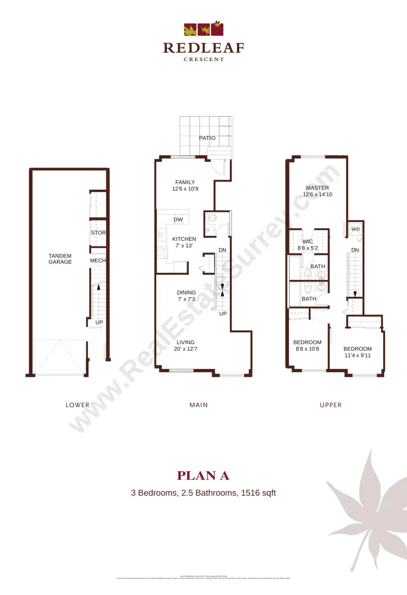Redleaf Crescent Redleaf Crescent floor plan