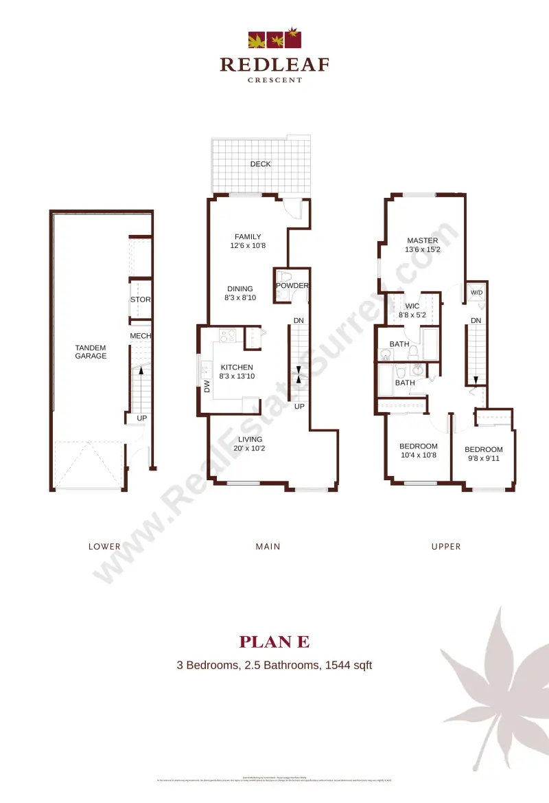 Redleaf Crescent Redleaf Crescent floor plan