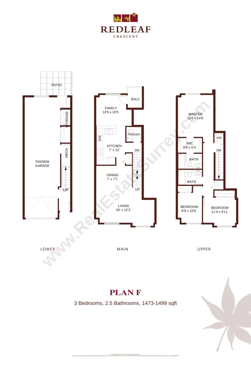 Redleaf Crescent Redleaf Crescent floor plan