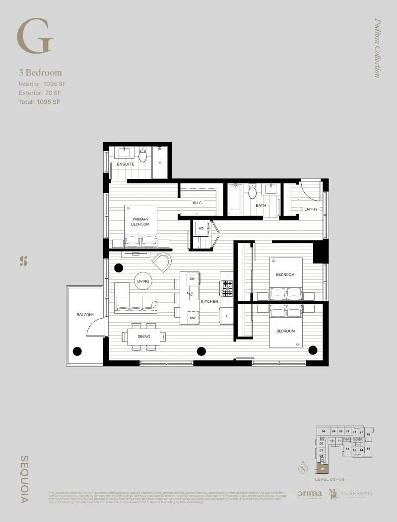 Sequoia West Village Sequoia West Village Whalley Highrise 29 floor plan