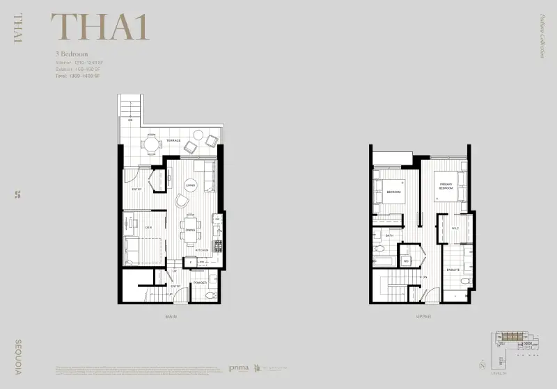 Sequoia West Village Sequoia West Village Whalley Highrise 73 floor plan