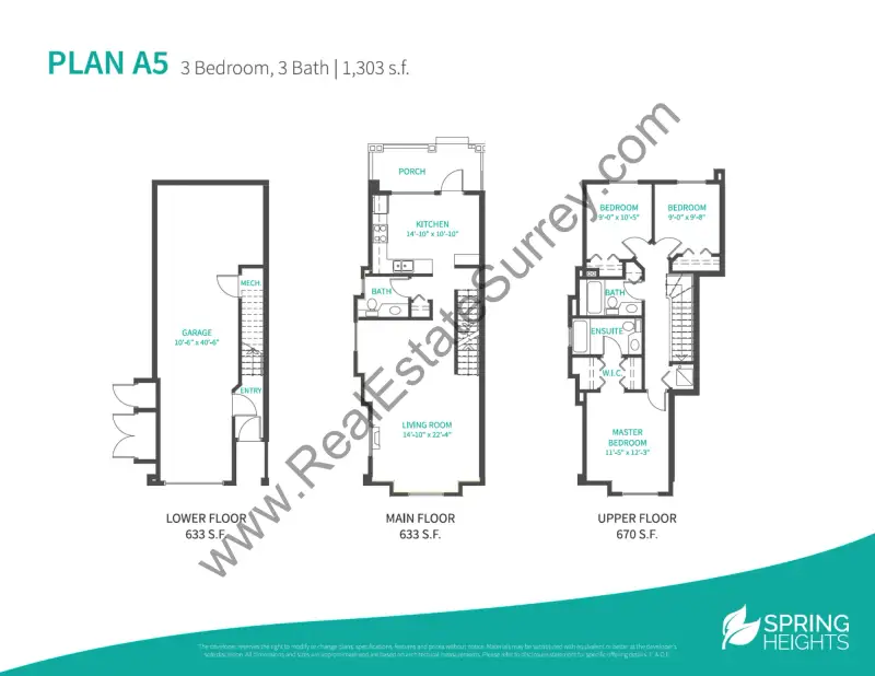 Spring Heights Spring Heights Floorplans floor plan