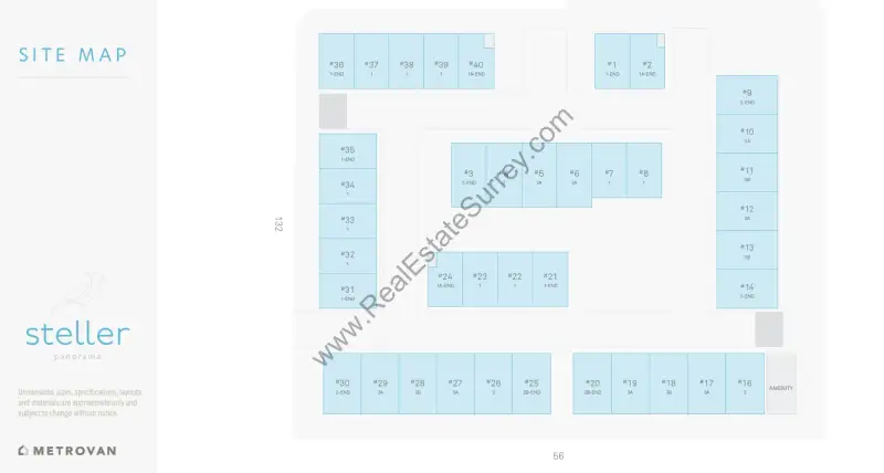 Steller Panorama Steller Panorama Townhomes Floorplans floor plan