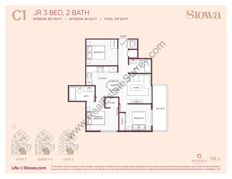 Stowa Stowa Surrey Floorplans floor plan