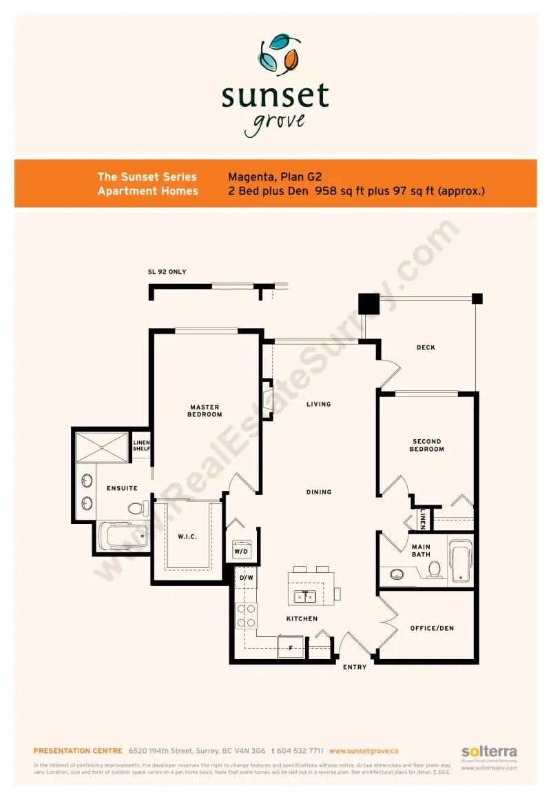 Sunset Grove Sunset Grove floor plan