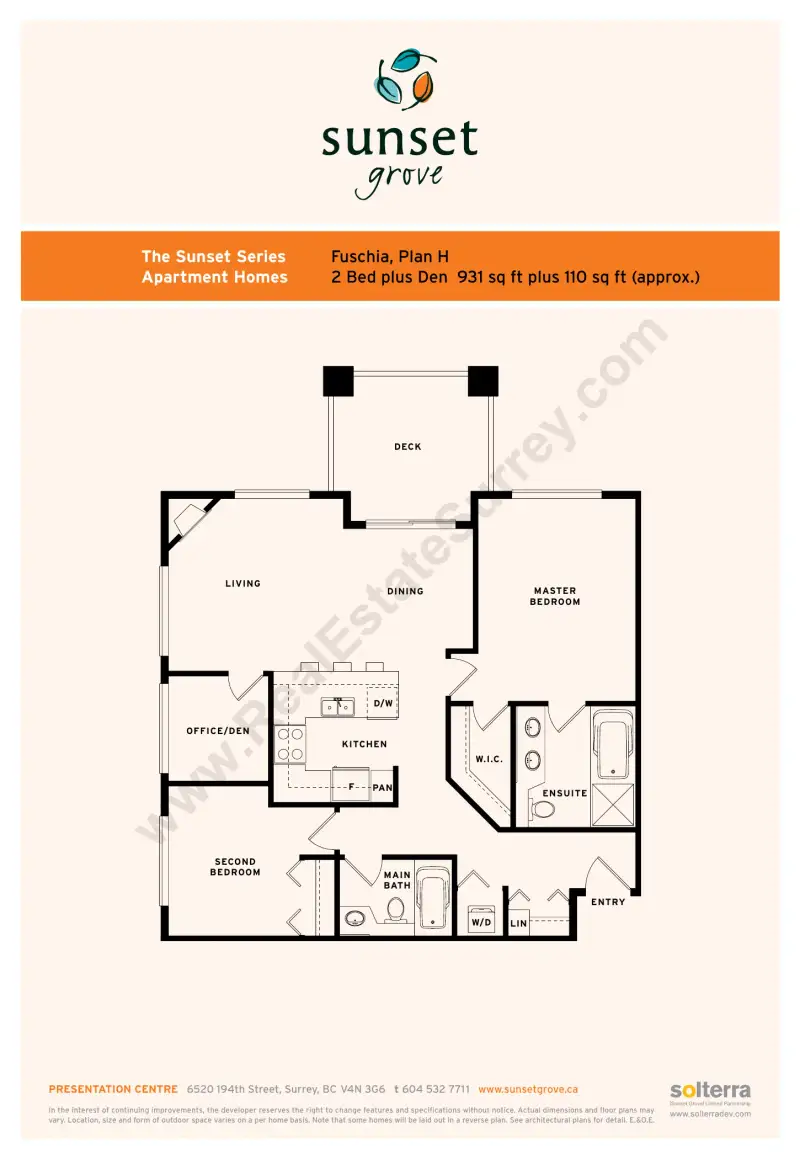 Sunset Grove Sunset Grove floor plan