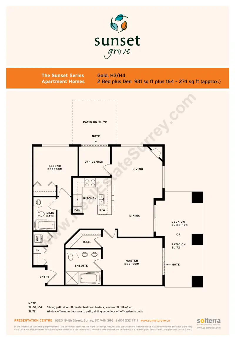Sunset Grove Sunset Grove floor plan