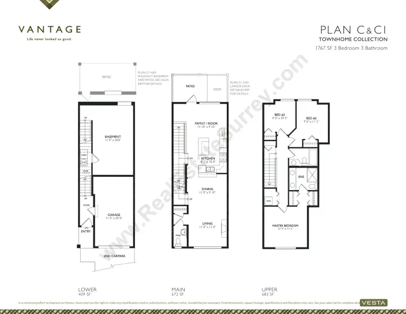 Vantage Vantage floor plan