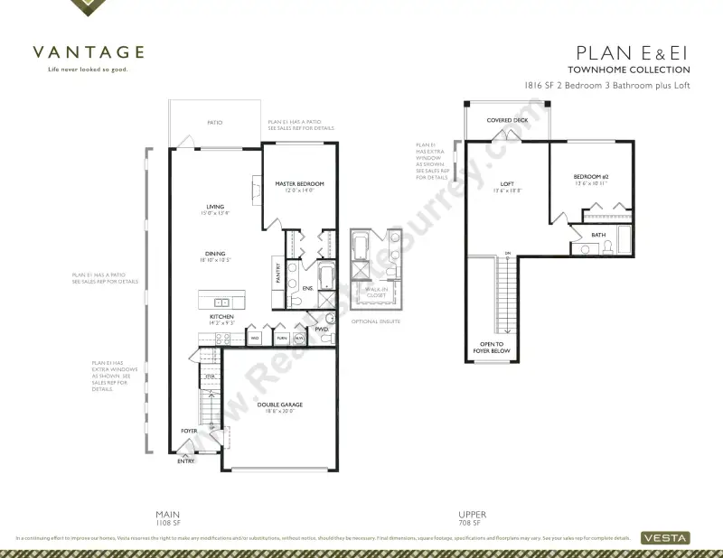 Vantage Vantage floor plan