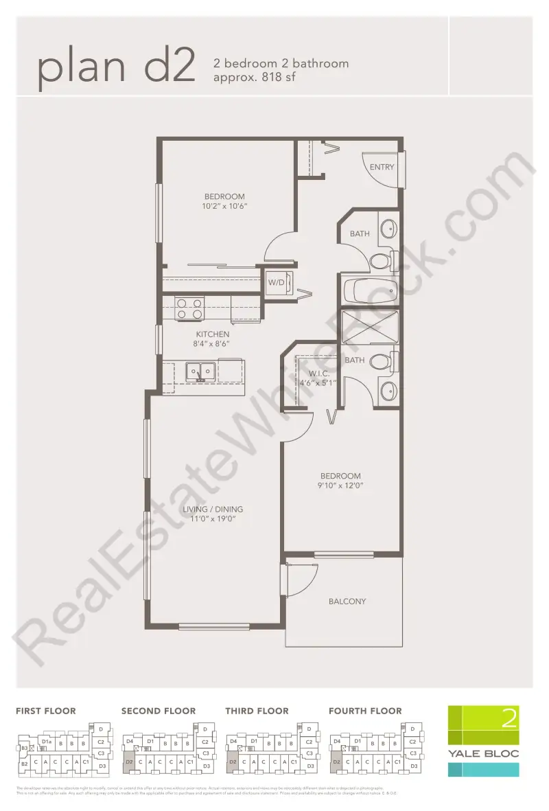 Yale Bloc Yale Bloc floor plan