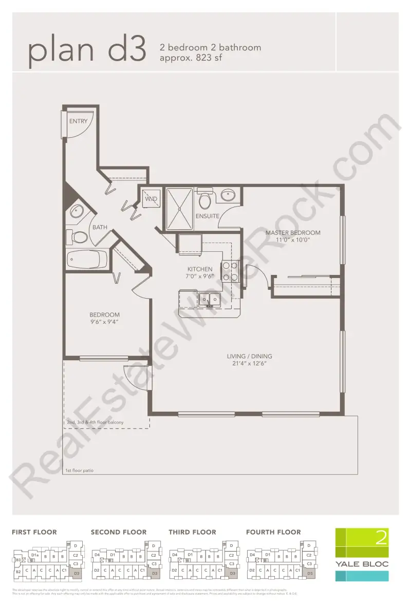 Yale Bloc Yale Bloc floor plan