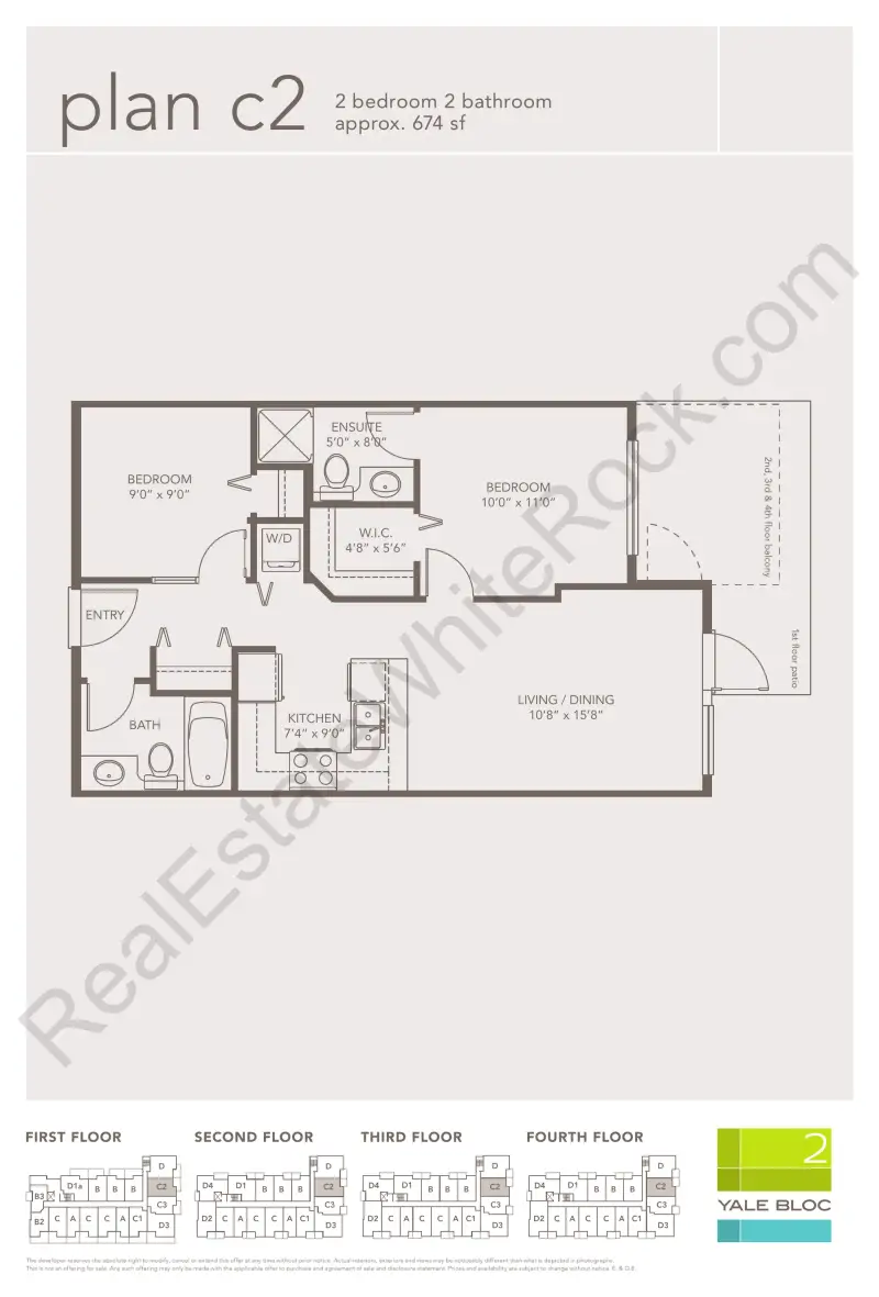 Yale Bloc Yale Bloc floor plan