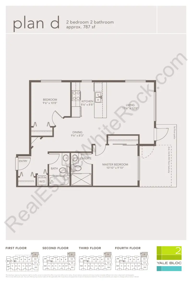 Yale Bloc Yale Bloc floor plan