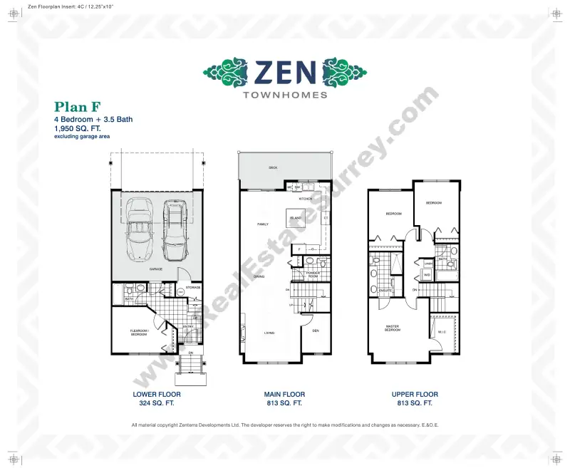 Zen Townhomes Zen Townhomes floor plan